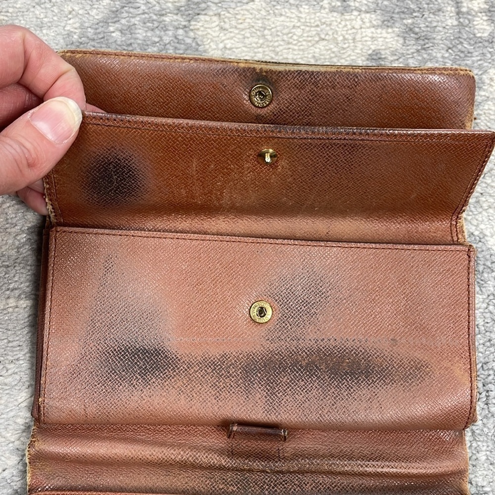 Louis Vuitton Monogram Long Snap Wallet Classic Iconic Luxury - Picture 9 of 16